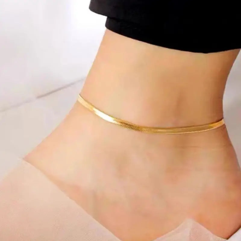 Anklet Stainless Steel Snake