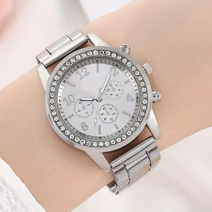 6-Piece Set Watch and Jewelry