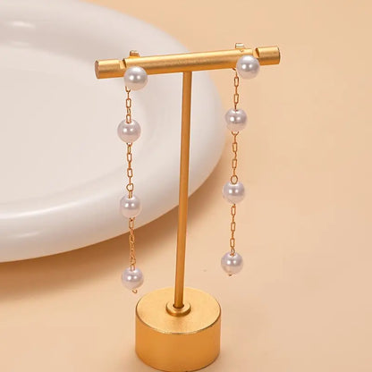 Elegant Pearl Earrings