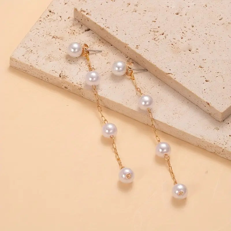 Elegant Pearl Earrings