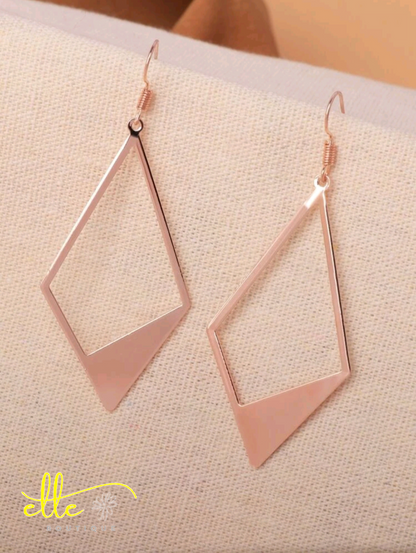 Geometric Drop Earrings