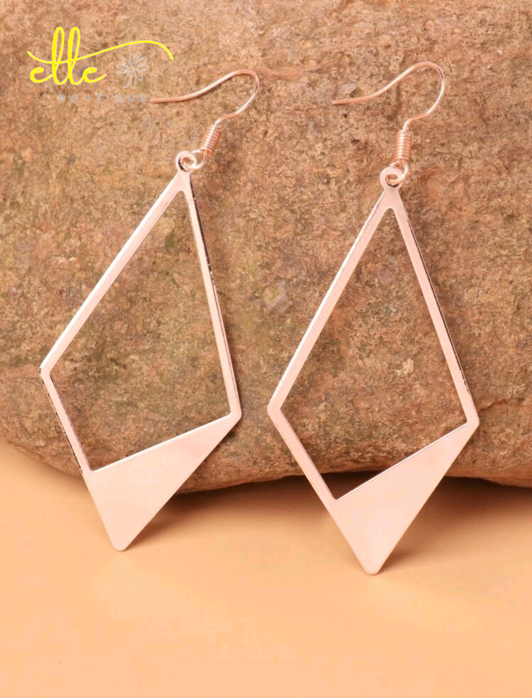 Geometric Drop Earrings