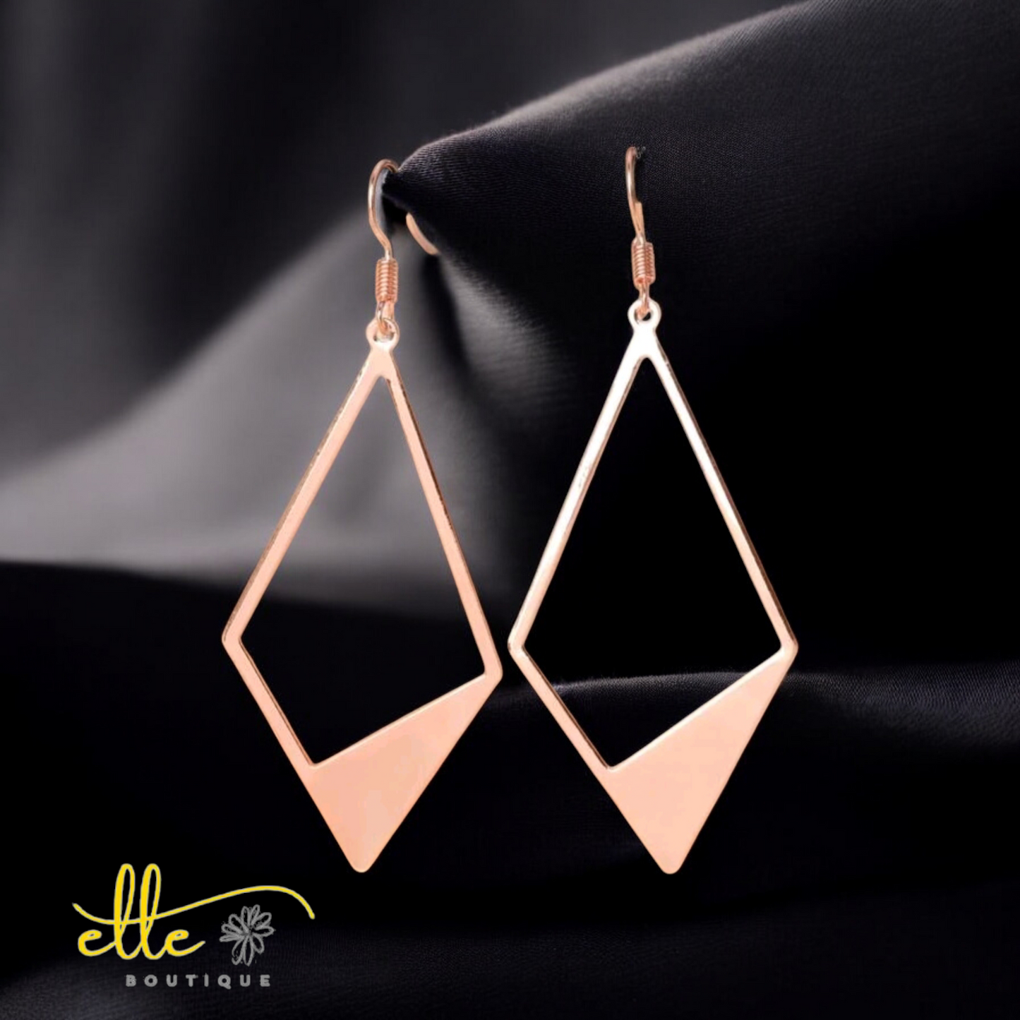 Geometric Drop Earrings