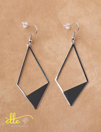 Geometric Drop Earrings