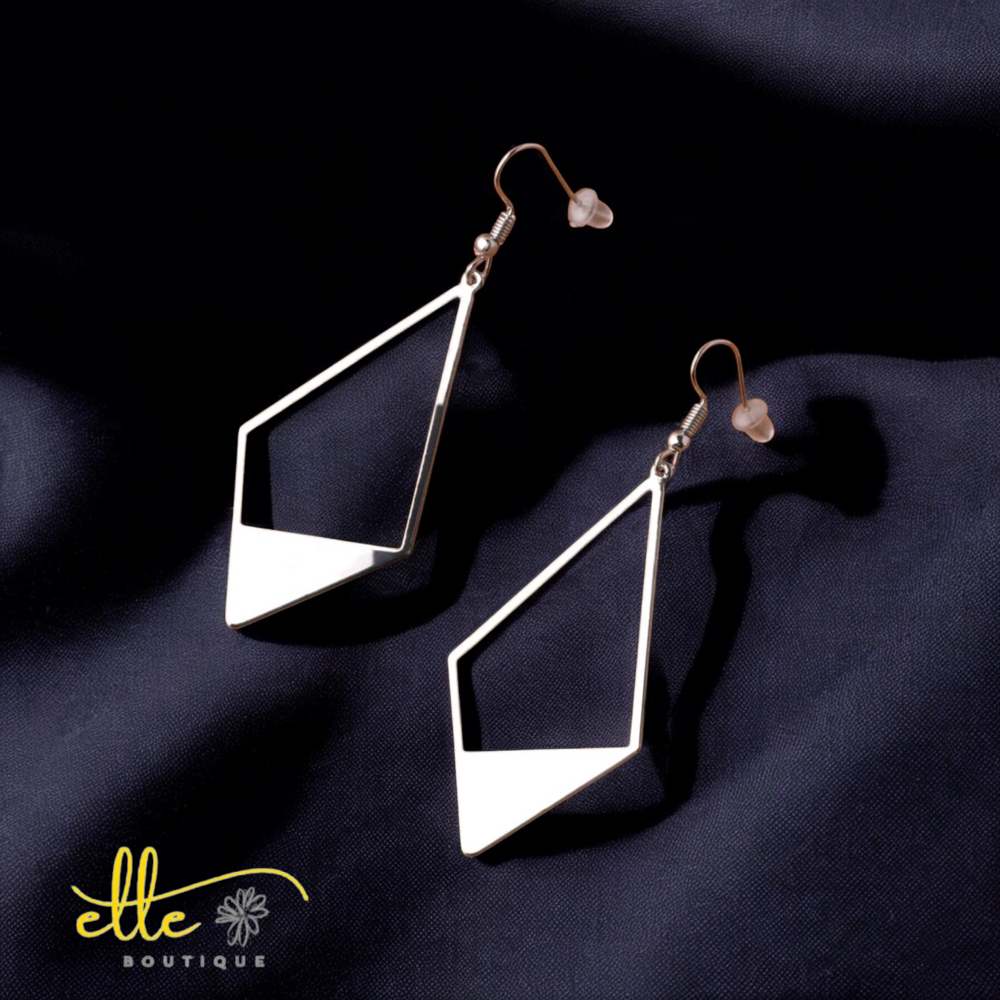 Geometric Drop Earrings