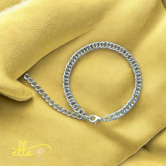 Bracelet Silver Style Round