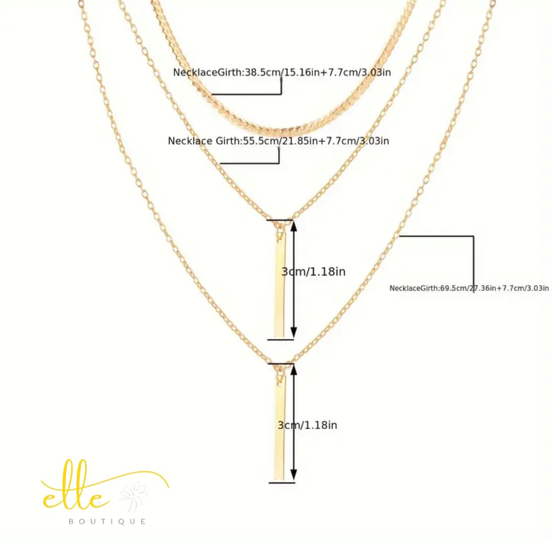 Elegant Multi-Layer Necklace