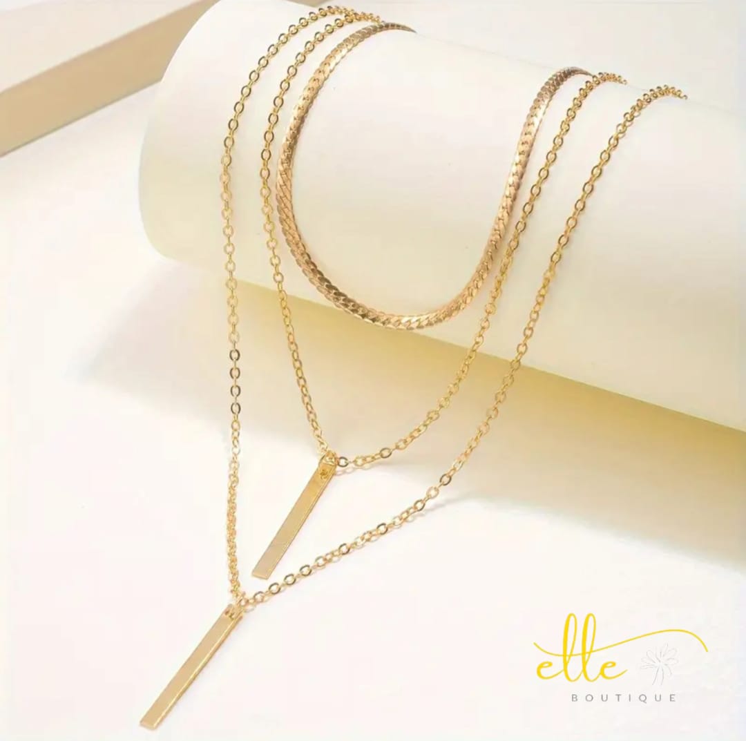 Elegant Multi-Layer Necklace