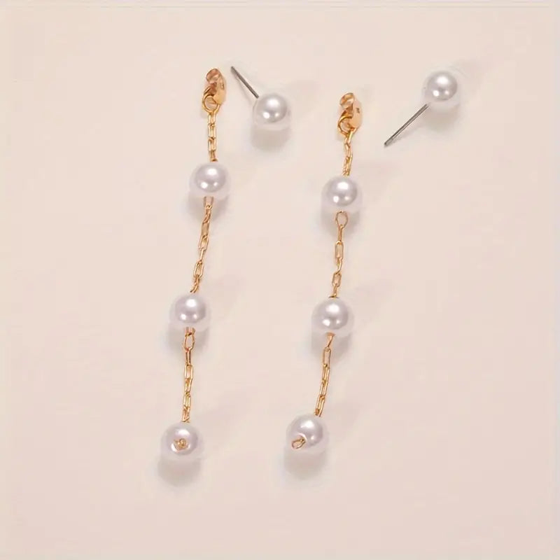 Elegant Pearl Earrings