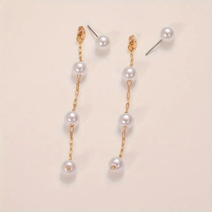 Elegant Pearl Earrings