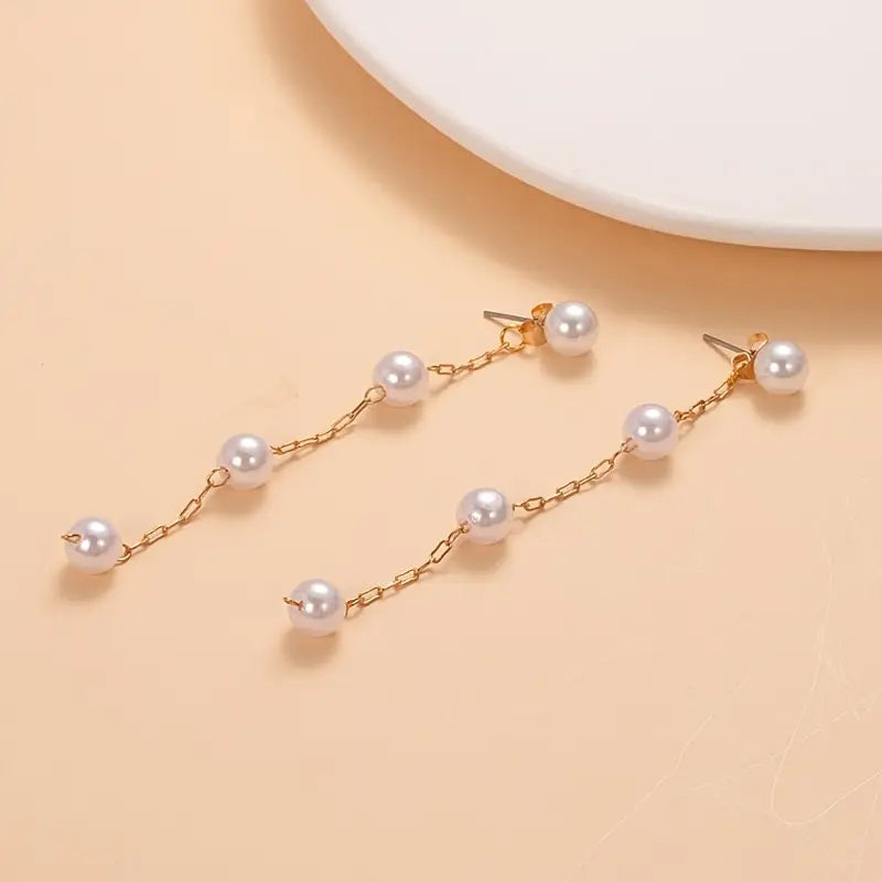 Elegant Pearl Earrings