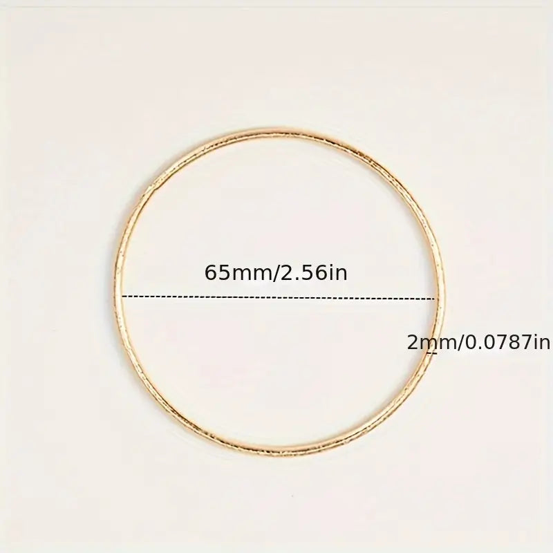 1pc Simple Style Bangle Bracelet